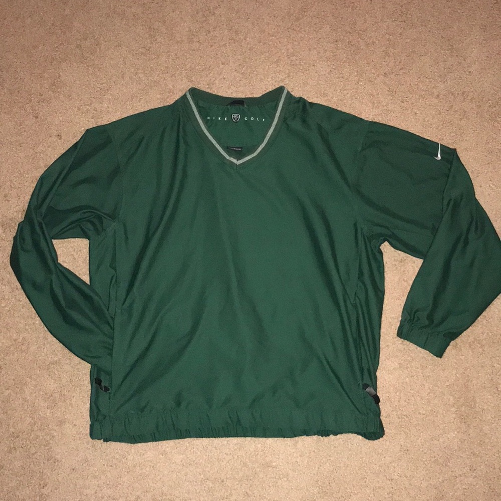 Nike Golf pullover windbreaker with pockets
